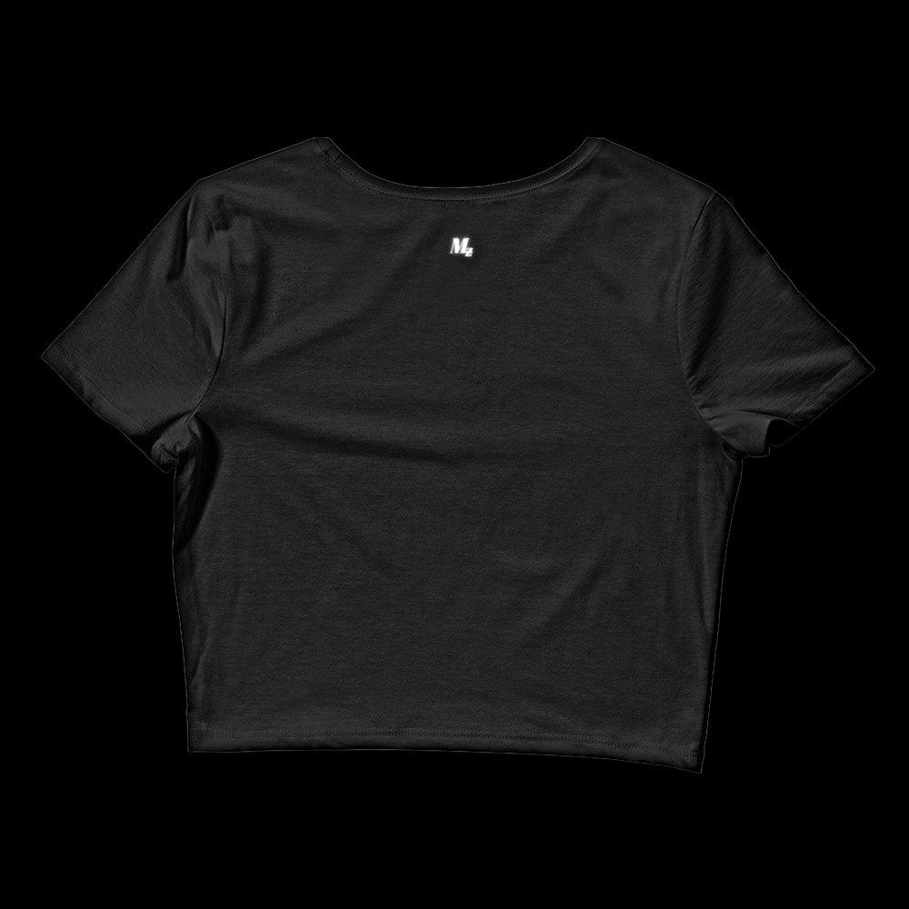 MASTRZ WOMEN'S CROP TOP T-SHIRT - MASTRZ